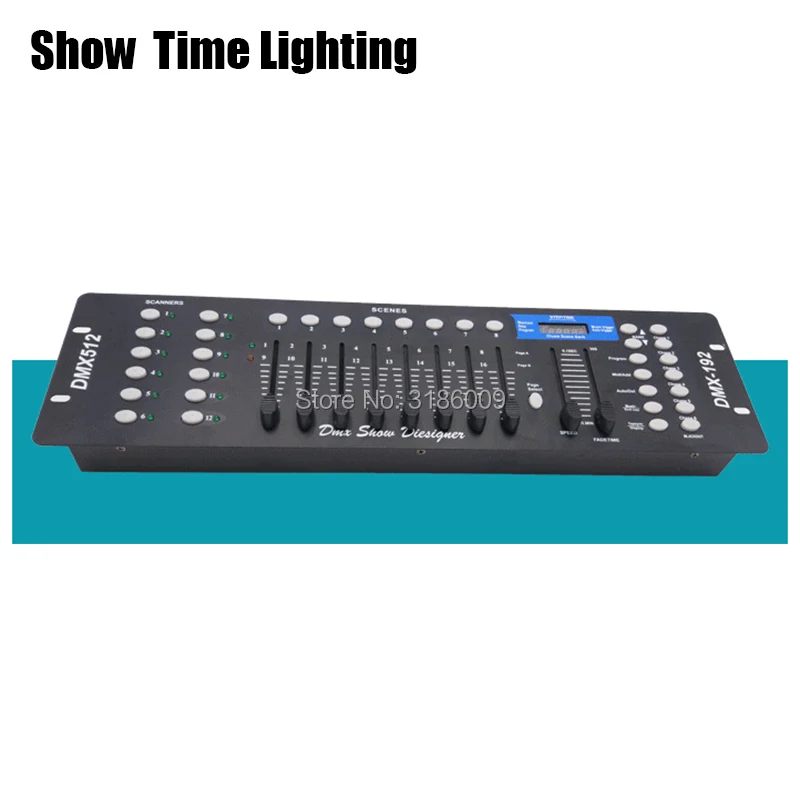 Online Heißer verkauf 192 DMX Konsole Bühne beleuchtung Controller 192 kanäle DMX 512 Moving head led par controller DMX Zeigen Dieliquer