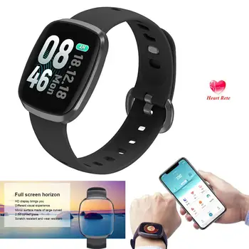 

Men Women Sports Watch Bluetooth Smartwatch Heart Rate Sleep Monitor Message Call Reminder Notifications for Smartphones