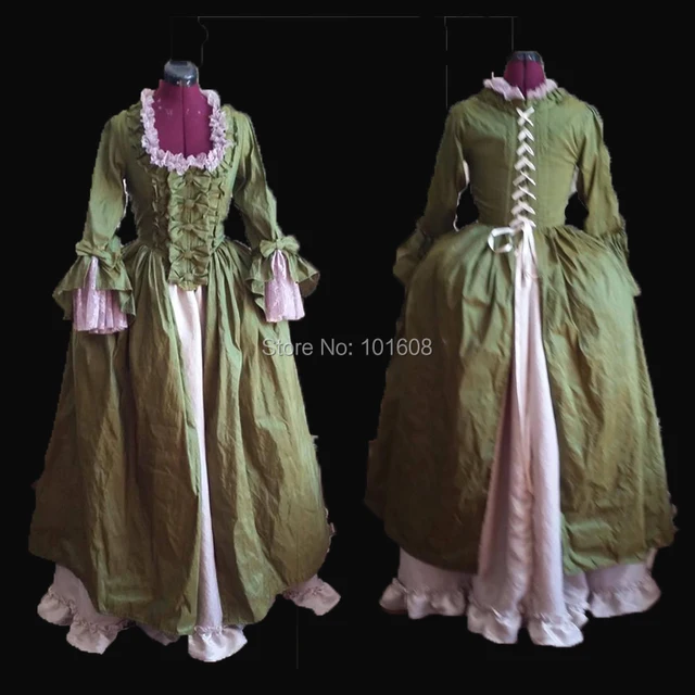 $US $159.00 Tailored!Royal Green Halloween Colonial Georgian Civil war 18th Rococo Marie Antoinette DRESS Victorian dresses HL-380