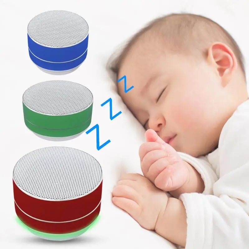 

1pcs White Noise Machine USB Rechargeable Timed Baby Sleeping Monitor White Noise Sound Machine for Kids Child Relaxation