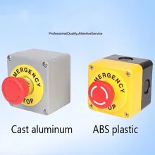 One Good Button Elevator. Cargo Lift Elevator Security Urgent Stop It Stop Emergency Stop Button Switch Box Protect Shield