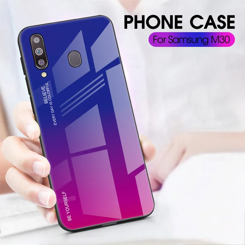 Чехол для samsung Galaxy A50 A30 A70 A20 S10 S8 S9 плюс S10e M30 M20 Примечание 8 9 A7 A6 A8 2018 закаленное
