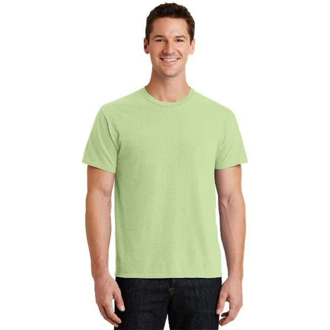 Port &amp Co PC099 Pigment Dyed Tee Honeydew - Small |