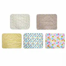 60*80 см многоразовый водонепроницаемый дышащий новорожденный детский матрас детская пеленка коврик портативный складной моющийся Уход за ребенком