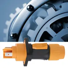 Светильник, розетка 500 В переменного тока 20А 3 м, Авиационная вилка и розетка, светодиодный светильник, розетка, водонепроницаемый аудио разъем, держатель лампы, патрон