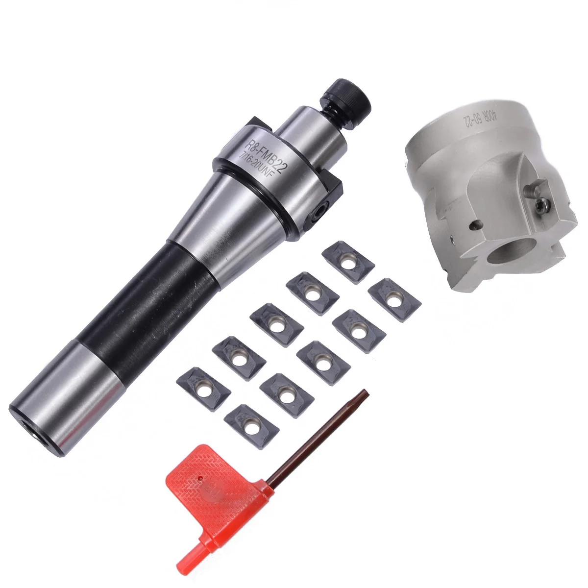 400R 50MM Face End Mill Cutter + 10pcs Carbide Insert APMT1604 CNC Mill