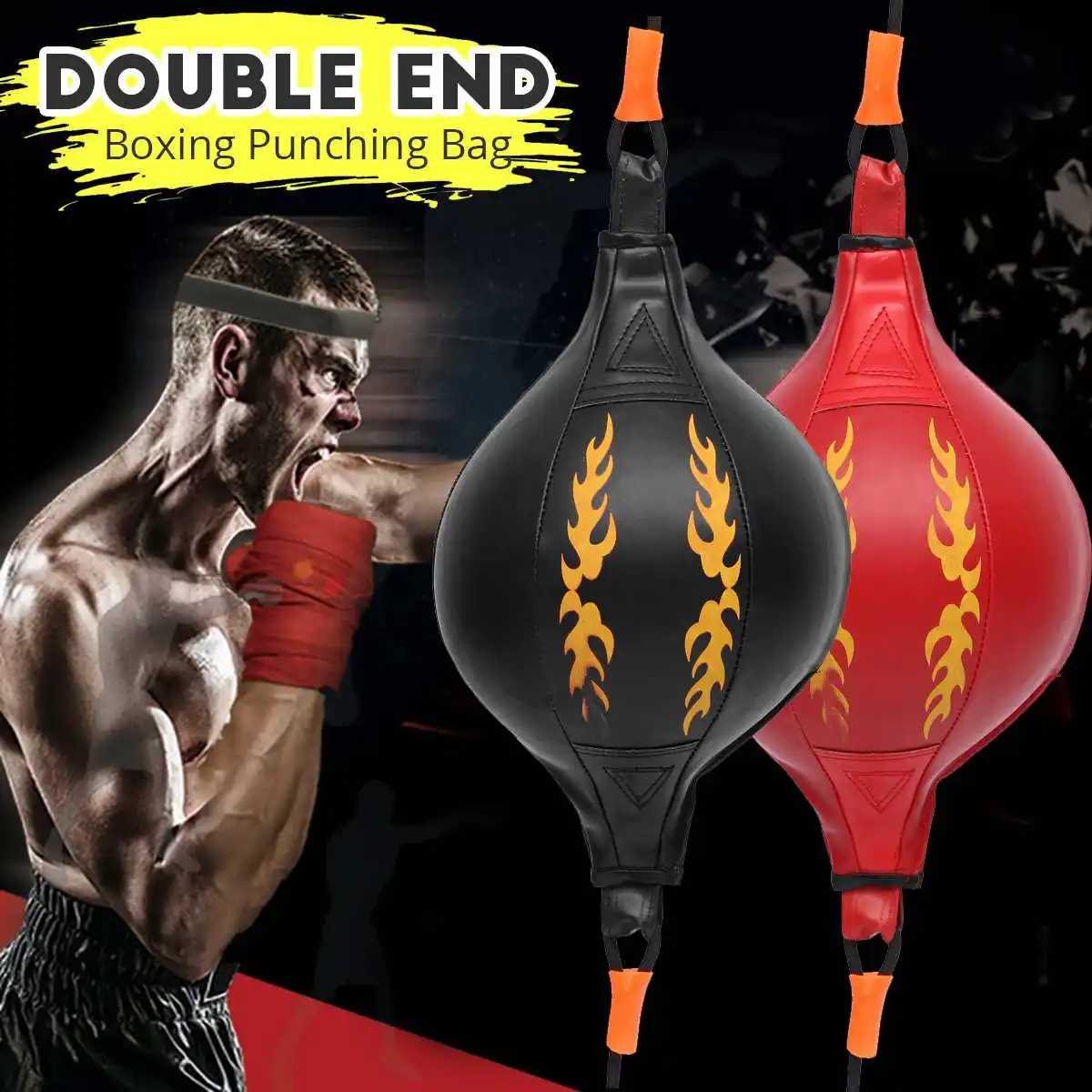 Мяч для бокса Muay Thai мяч с двойным концом надувная груша оборудование спортивного