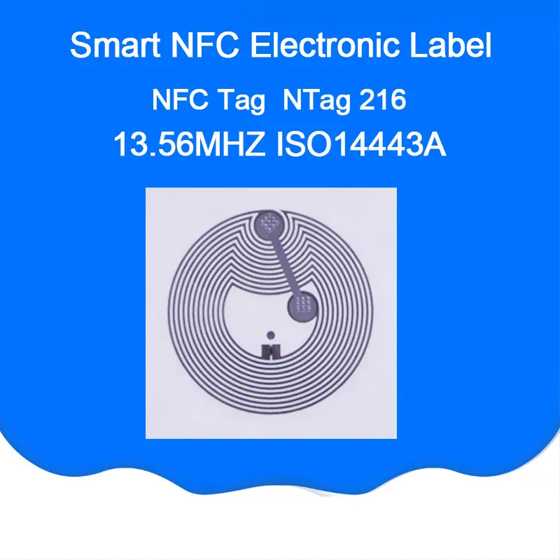 

10pcs Ntag213 NFC TAG Sticker 13.56MHz ISO14443A NTAG Key Tag NFC Sticker Universal Lable RFID Tag For All NFC Enabled Phones