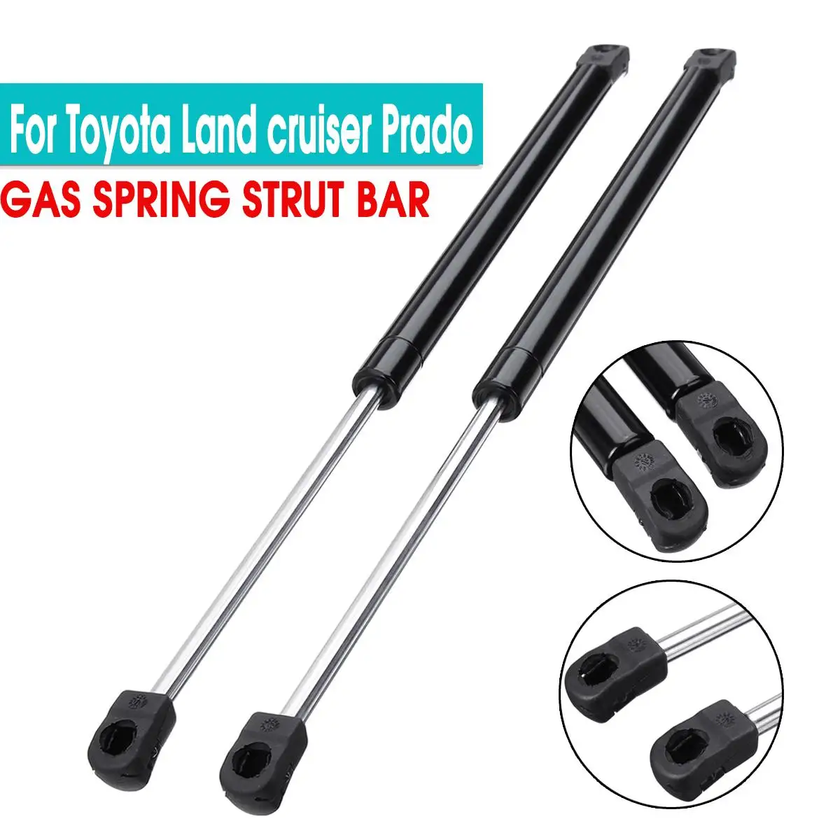 

2pcs 480mm Car Front Gas Spring Struts Prop Lift Support For Toyota Land cruiser Prado