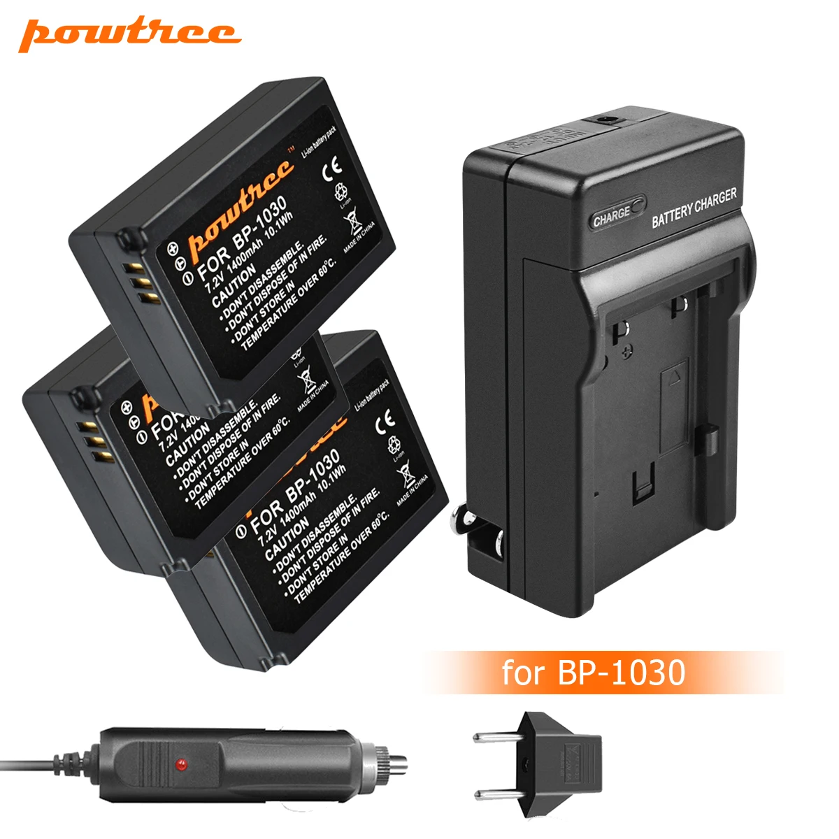 Powtree 7,2 V 1400mAh BP-1030 BP1030 BP1130 BP-1130 Аккумулятор для камеры+ зарядное устройство для samsung NX200 Аккумулятор для камеры L10