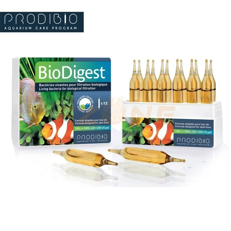 Prodibio BioDigest аквариум для рыб PRODIBIO уход за аквариумом бактериальный раствор аквариум для рыб