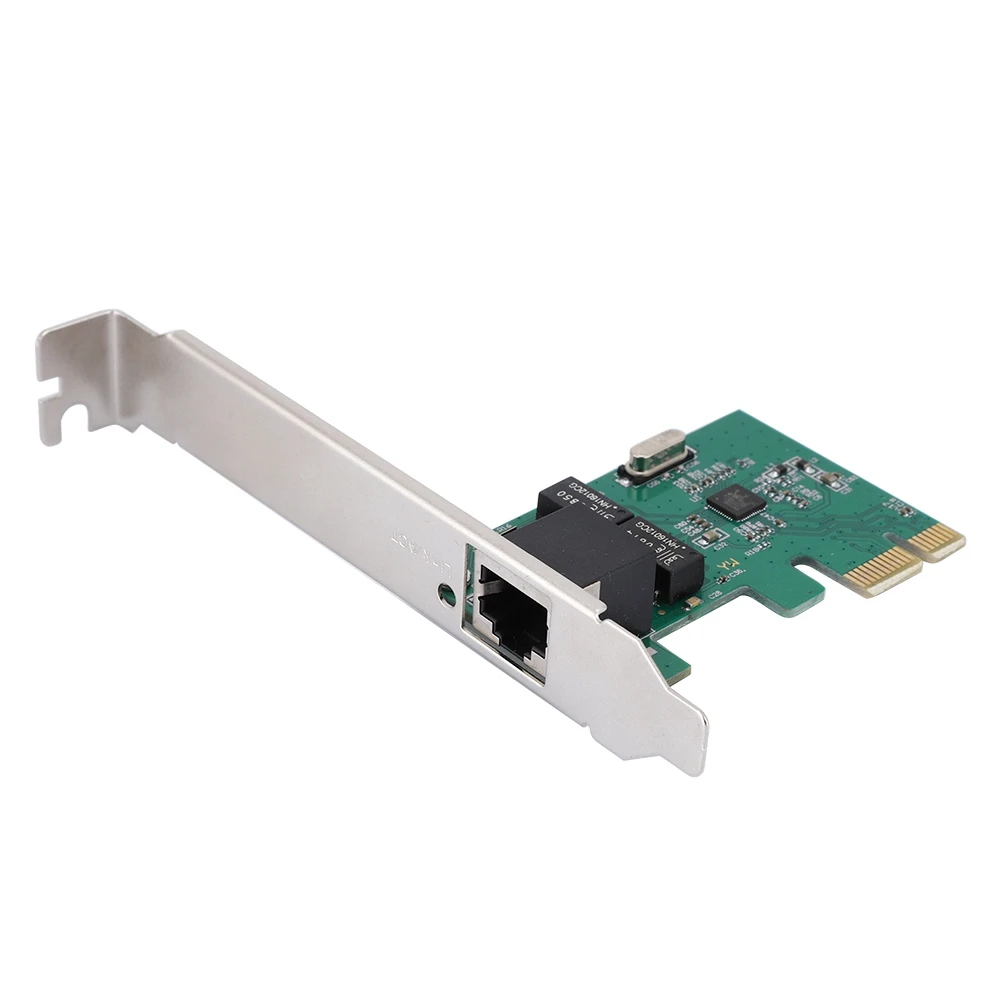 PCI E однопортовая настольная сетевая карта Realtek RTL8111E 10/100/1000 Мбит/с Gigabit Ethernet Лидер