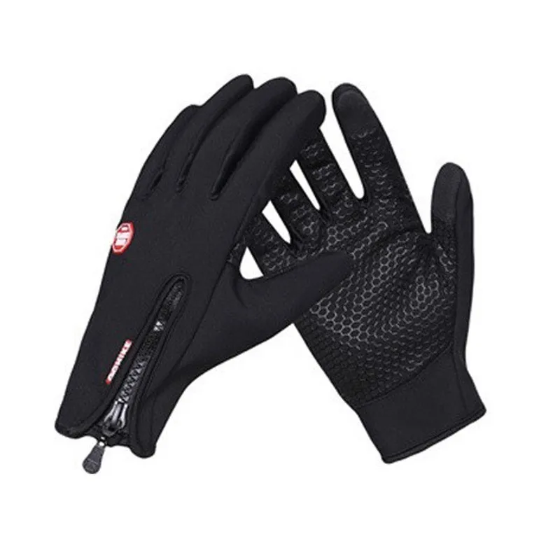 

Winter Mens Women Cycling Gloves Anti-slip Motorcycle Windproof Bike Gloves Anti-shock Full Finger Mountain Bicycle Gloves