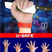 Сварные сетчатые защитные перчатки из нержавеющей стали