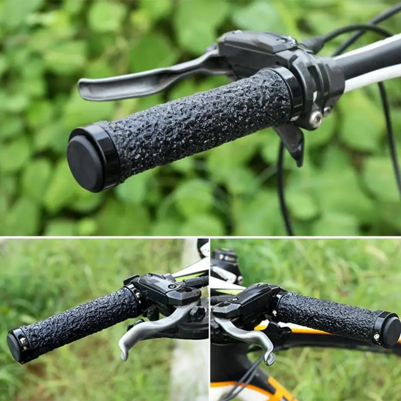

Silicone Bicycle Handlebar Cover Anti-slip ABS Aluminum Handlebar Anti-skid Bicycles Mountain Bike Parts For 2.2cm