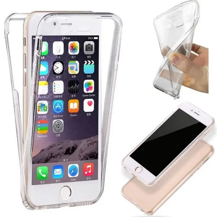 Чехол CASEWIN для iPhone 5 5S прозрачный 360 полностью тонкий мягкий чехол из ТПУ SE 5SE hoesje