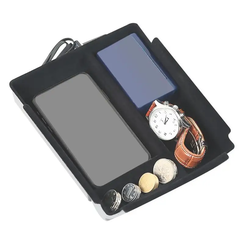 

Car Wireless Charger Storage Box For Tesla Model X/S