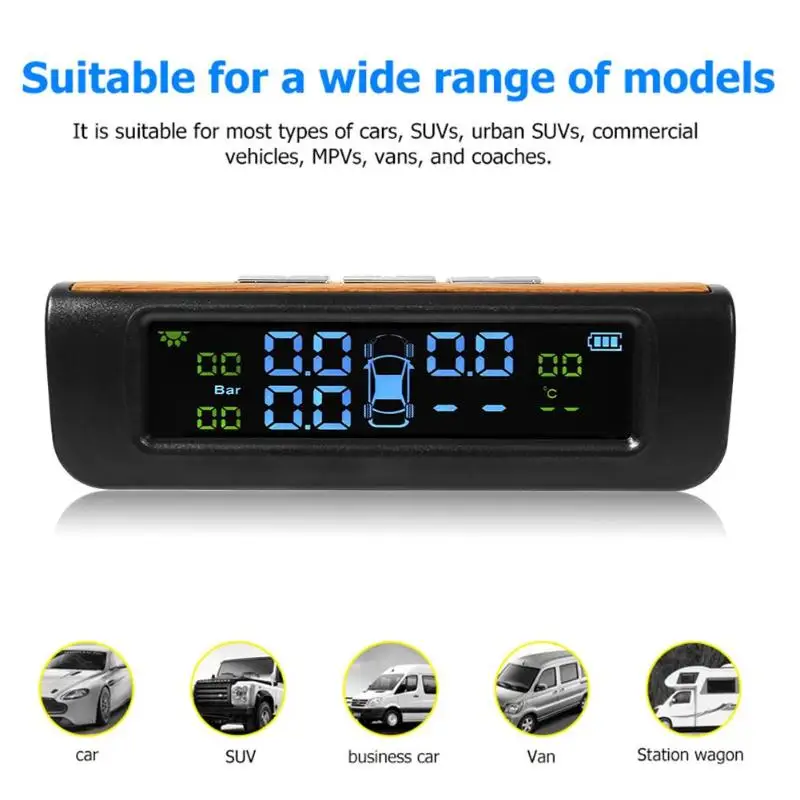 Автомобильный сигнализатор давления в шинах VODOOL аксессуары для TPMS автомобильная