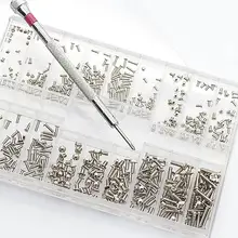 Набор для ремонта часов из нержавеющей стали, Ремешки для наручных часов, пружинные стержни, ремешок, булавки, детали часовщика 1,6-6 мм horloge gereedschap