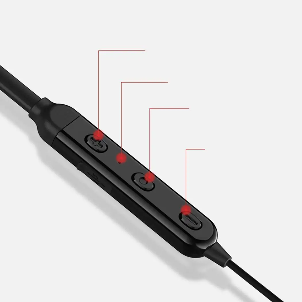 Bluetooth наушники вкладыши шейным стерео гарнитура с микрофоном около 1 5 часов 20 0