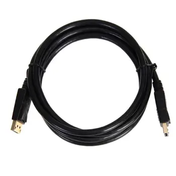 

6FT/1.8M DP Male to DisplayPort Male Cable Premium Shielded Gold Plated DP Adapter Extension Cord for Macbook Pro Air Projector