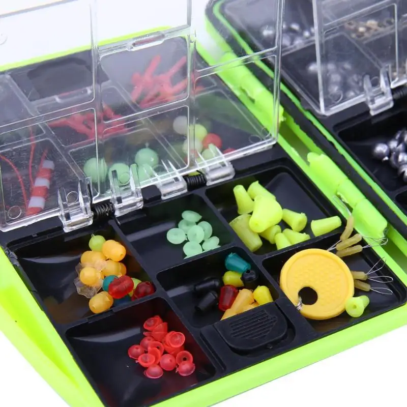 

24 Lattices Multifunction Fishing Lures Tackle Box Hooks Baits Storage Case Fishing Tools set Hengelsport Fishing Accessories
