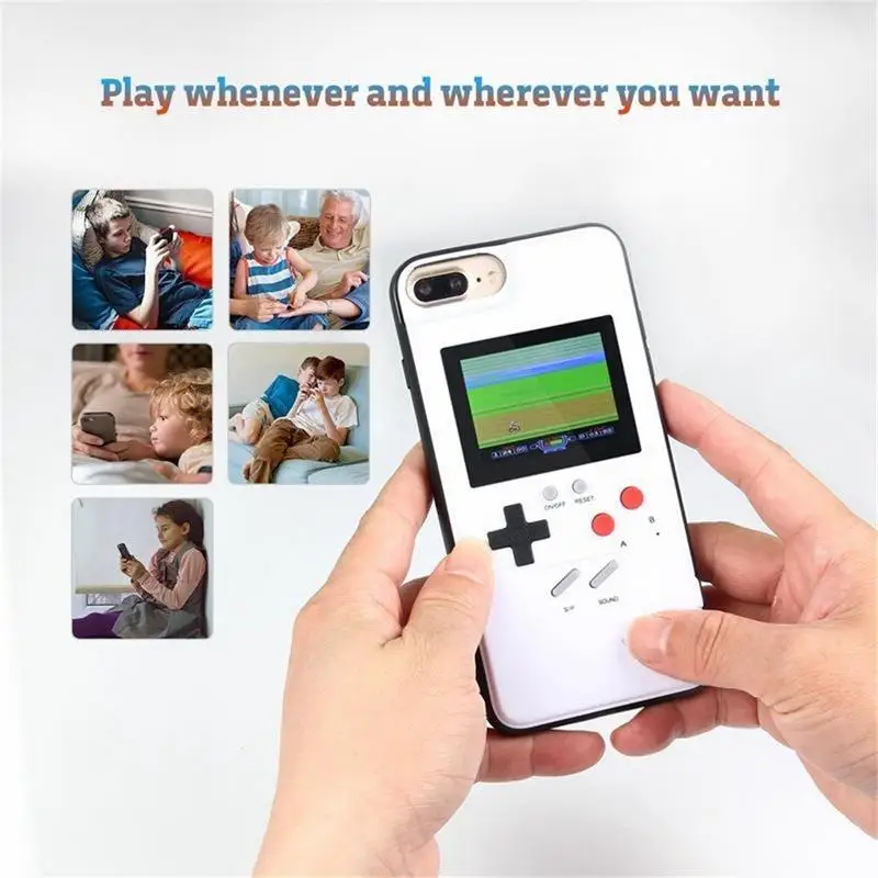 Color Gaming Phone Case for iPhone 7 Case for iPhone 6 7 8 Plus 6S 7S 8S X XS XR XM Game Case TPU Phone Shell Game Cover White Color Gaming Phone Case for iPhone 7 Case for iPhone 6 7 8 Plus 6S 7S 8S X XS XR XM Game Case TPU Phone Shell Game Cover White