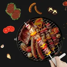 Мангалы Шампур Нержавеющая сталь палочка для кебаба шампура для шашлыка мясной шашлык барбекю гриль иглы