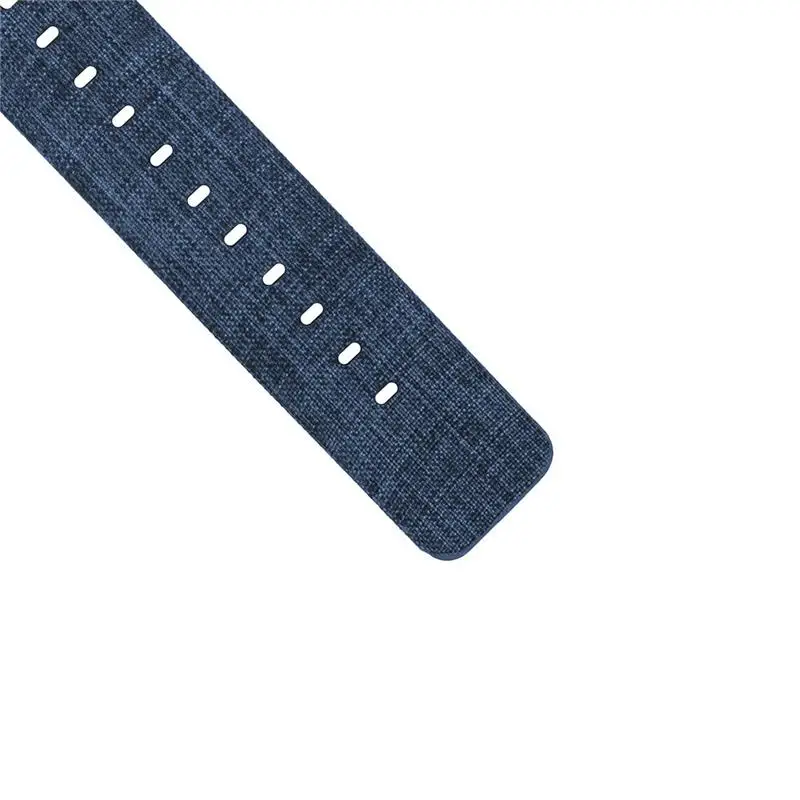 Новый холщовый ремешок для часов Ремешок с коннектор креплением Fitbit Versa
