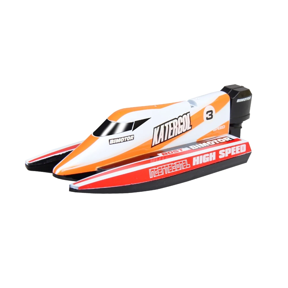 البسيطة 3313 M F1 سباق قارب الطازجة اللون البلاستيك البسيطة حجم 2.4G التحكم عن بعد RC قوارب صالح ل في الهواء الطلق لعب الاطفال لعبة الماء