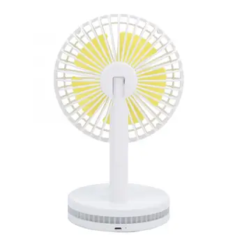 

Mini USB Fan cool air conditioner rechargeable fan protable desk Fan USB cooler Fan for laptop with light Computer home