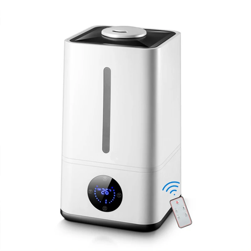 

4.8L Humidificador Air Purifier Humidifier Aroma Diffuser Remote Control LCD Screen Mist Maker Fogger Timing Air Purifier Home