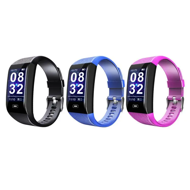 

CK28 Smart Bracelet Color Screen Blood Pressure Fitness Tracker Heart Rate Monitor Smart Band For Android IOS Sport Smartband