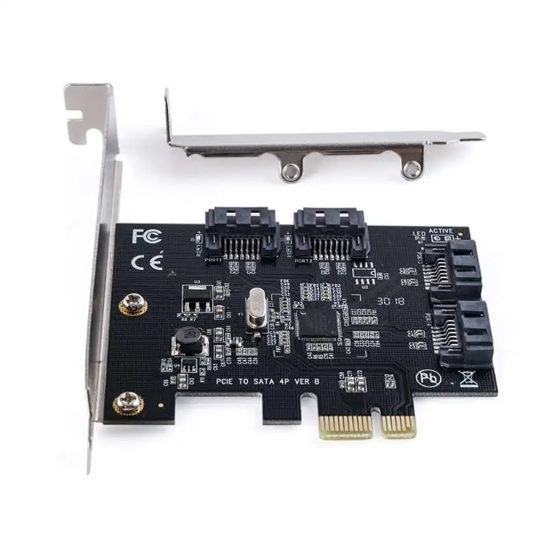  Orico 4 puertos Sata 30 Pci-E a Usb3.0 tarjeta de expansión exprés Usb 30 6gb S velocidad PCI adapt