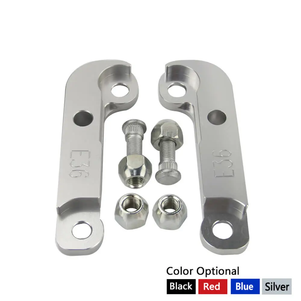 2 шт Drift замок Adapter Kit около 25% 30% увеличения отложным воротником углы для BMW E46