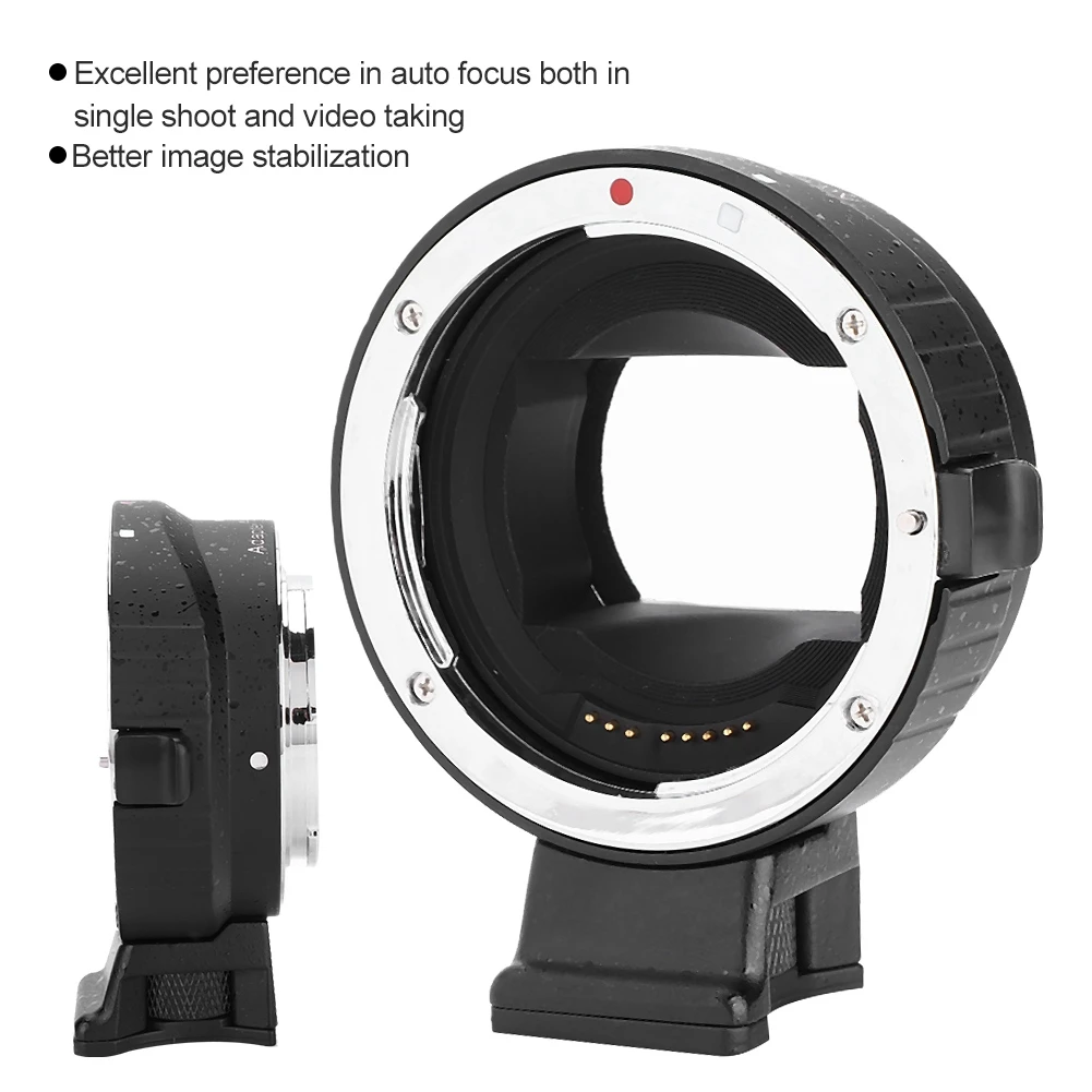 

New EF-NEX IV Autofocus Lens Adapter for Canon EF / EF-S Mount for Sony E-mount Camera