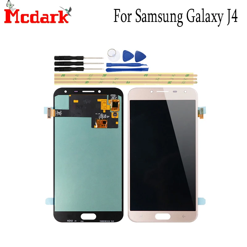 

OLED LCD Screen For Samsung Galaxy J4 J400 J400F J400G DS SM-J400F 5.5 Inch Replacement Accessories LCD Display+Touch Screen