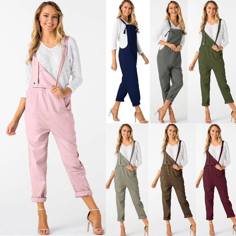Pantalones de peto para mujer Clearance