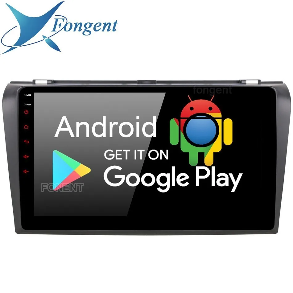 Discount 9" IPS 1Din Android 9.0 Car Stereo for Mazda 3 Mazda3 Radio 2006 2007 2008 Steering Wheel Control GPS Navigation RDS Multimedia 0