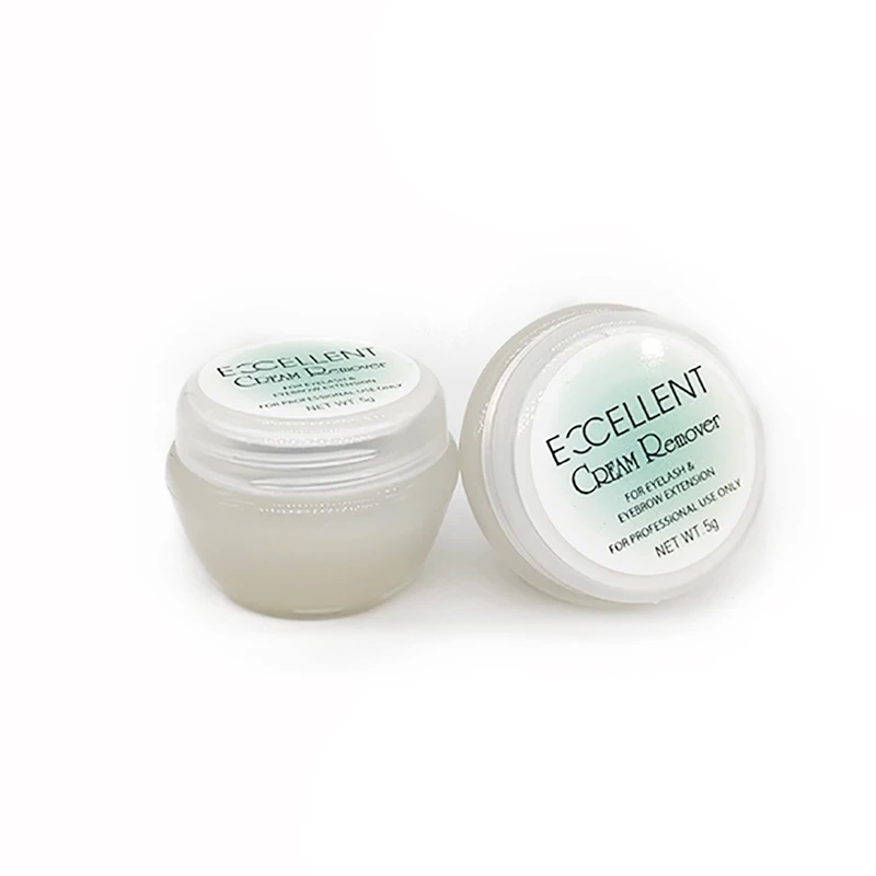 

5 bottles Korea Professional Eyelash Extensions Ultra Super Glue Cream Type Glue Remover for Individual Eyelash Extensions