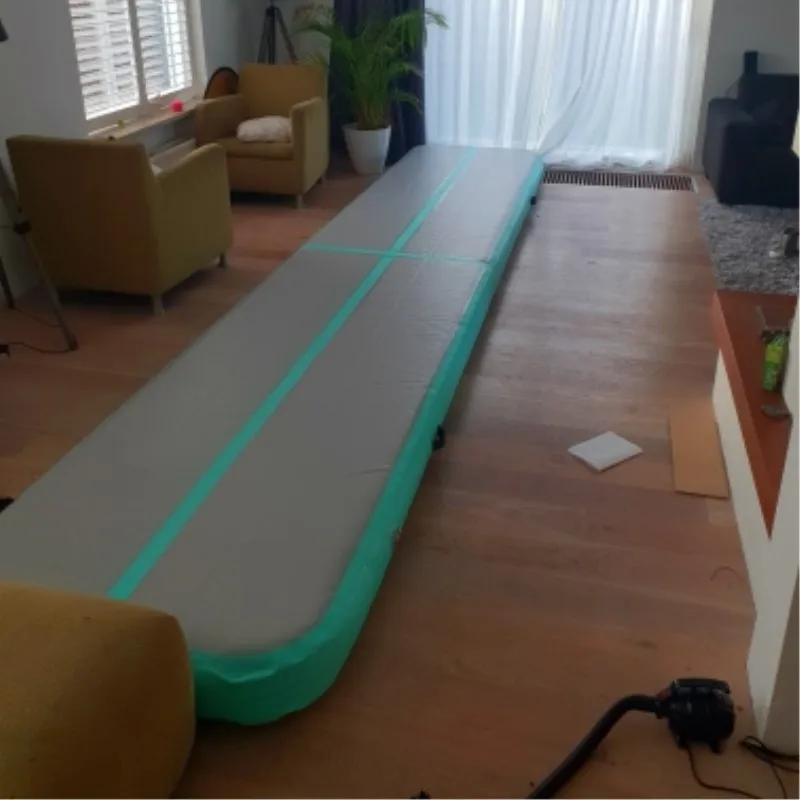 

Free Shipping Inflatable 6/7/8m Air Track Professional Tumbling Mat for Gymnastics Airtrack Floor Mats with Free Electric Pump
