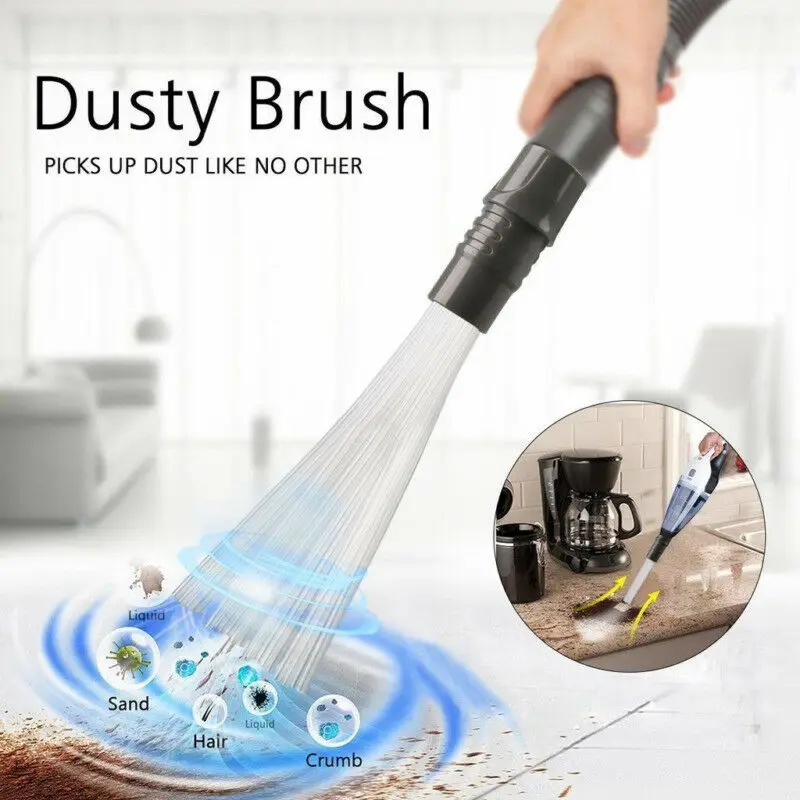 

New 2019 Multi-functional Dust Daddy Brush Cleaner Dirt Remover Portable Universal Vacuum Attachment Home Cleaning Tools