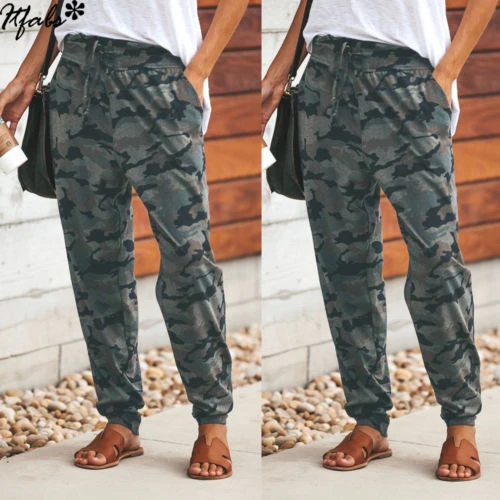 ladies pink camo pants