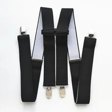 Новая Черная Подвеска для взрослых, мужские эластичные ребристые штаны на спине, штаны на подтяжках для женщин и детей, брюки для отдыха, праздничная одежда