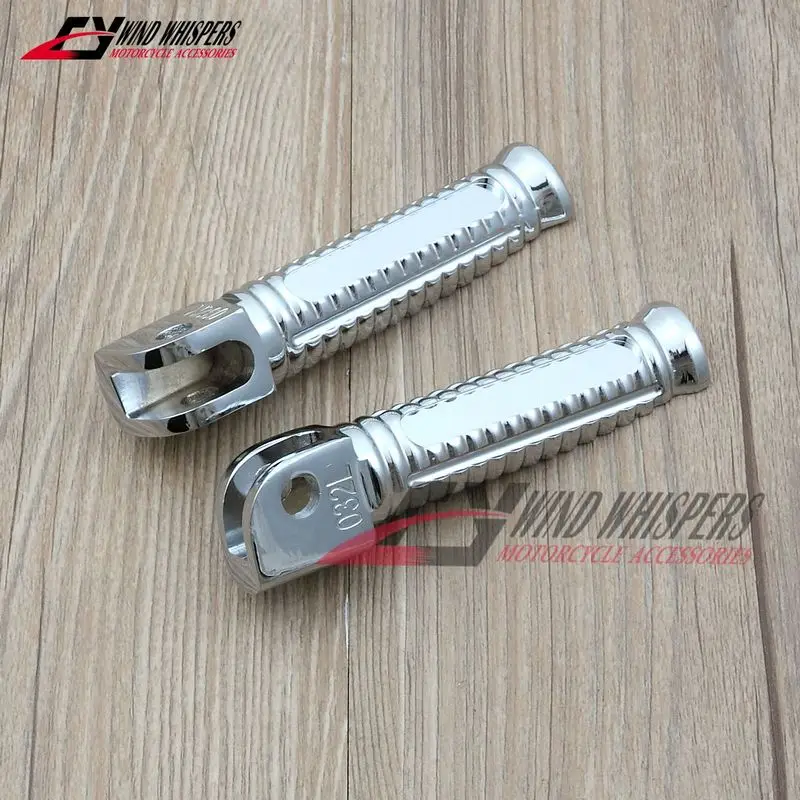 Мотоциклетные хромированные передние подножки для Honda CBR600 F4 F4i CBR600RR VFR750 VFR800 VTR1000