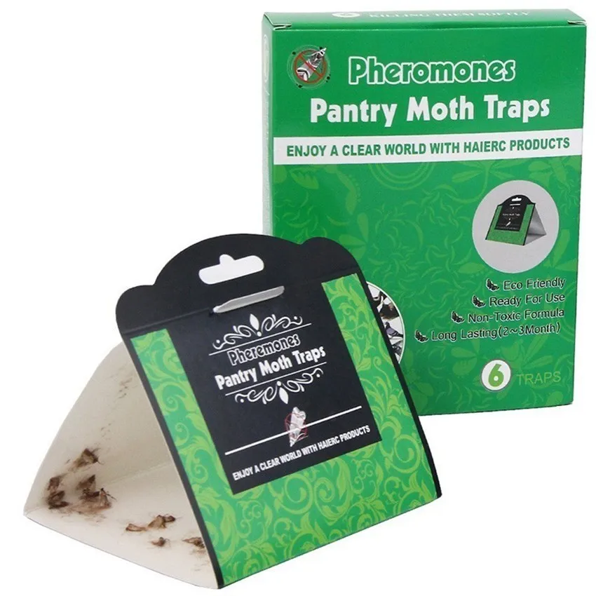 

6PCS Effective Moth trap for insects Mole Repeller pest reject fly trap insects Family India Valley moth killer Pest Control
