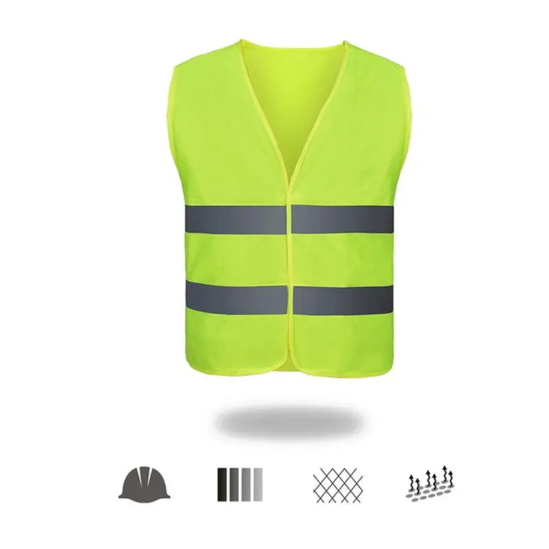 Светоотражающая одежда для автомобиля, защитный жилет для тела, защитное устройство для движения, для бега, велоспорта, спортивная одежда, жилет