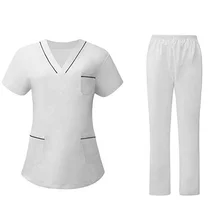 Best Price Women's Scrubs set Contrasting Color Design Medical Nursing Uniform. / nurses accessories for hospital / Best Price Women's Scrubs set Contrasting Color Design Medical Nursing Uniform. / nurses accessories for hospital /
