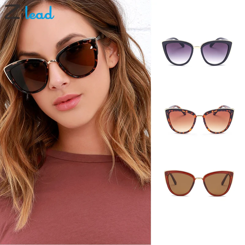 

Zilead Cat Eye Shade For women Fashion Sunglasses brandvintage Retro Beat Street Sun Glasses UV400 Feminino Sunglasses Sexy