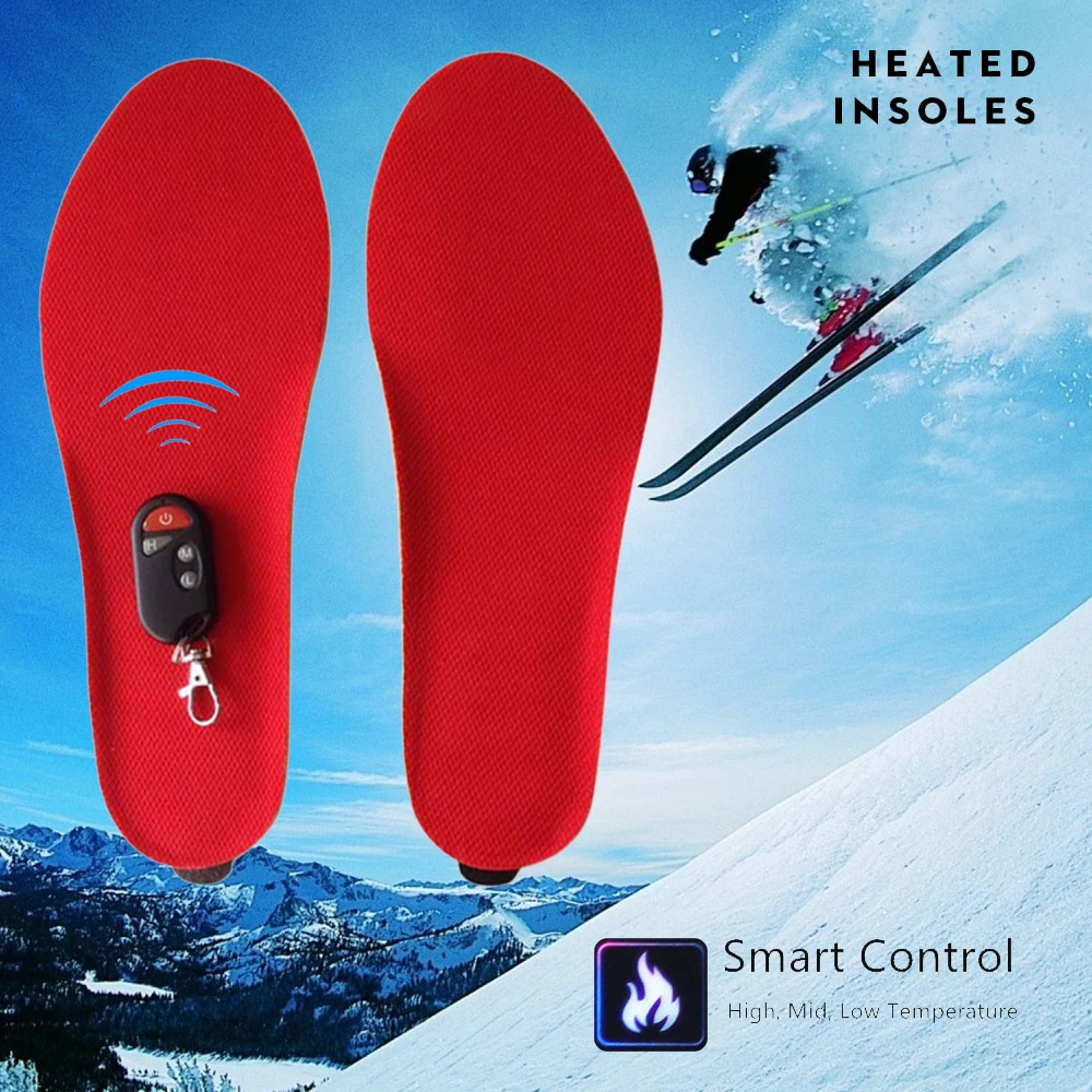 Acheter Meilleur cadeau chaud Chauffée semelles semelles Hiver épais en peluche semelles avec fourrure garder les pieds au chaud et confortable pour hommes femmes chaussures